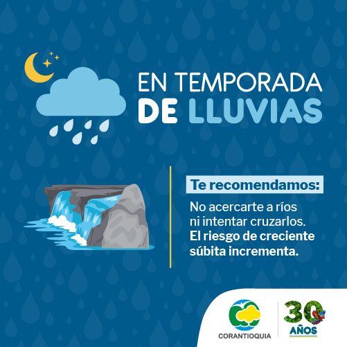 En temporada de lluvias te aconsejamos lo siguiente